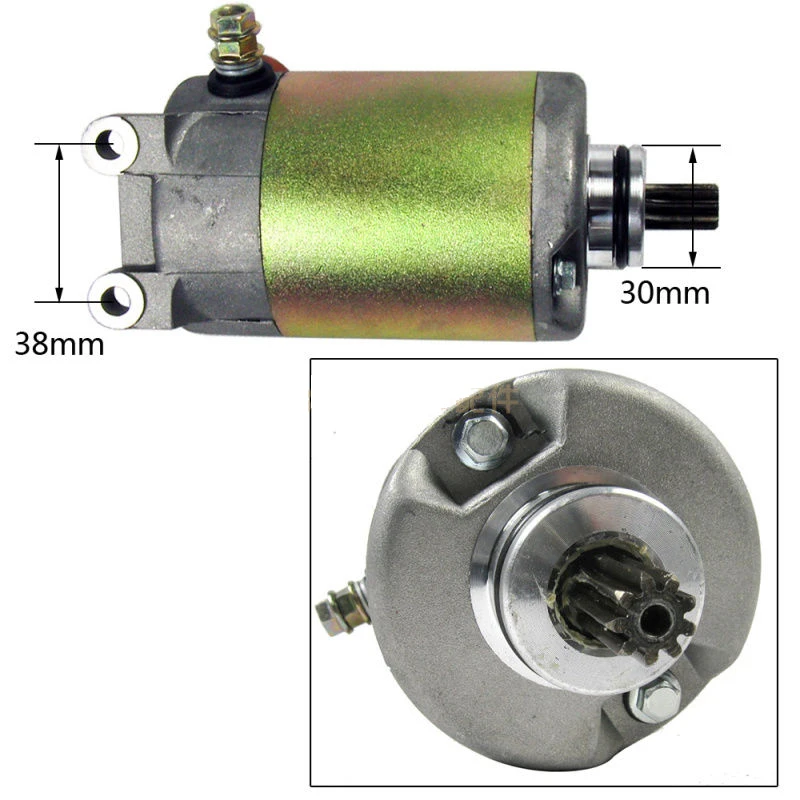 Starter de refrigeração a água - Motorcycle Starter Motor avaliação e preço