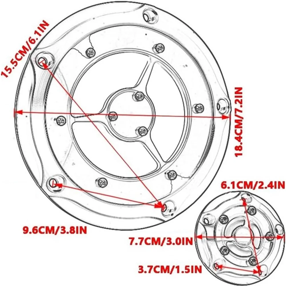 Tampa da embreagem do motor de - Motorcycle Crankshaft avaliação e preço