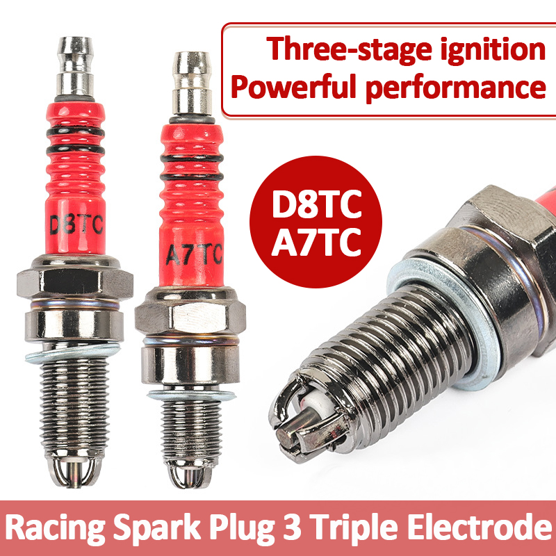 1/2PCS Vela de Ignição de Comp - Motorcycle Spark Plug avaliação e preço
